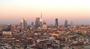 Panorama sui grattacieli di Porta Nuova